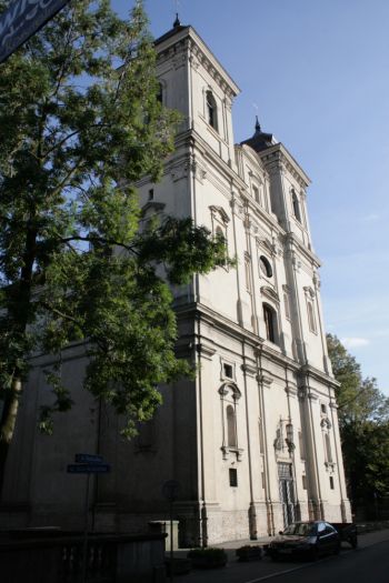 Kościół farny pw. św. Mikołaja w Lesznie - zbliżenie
