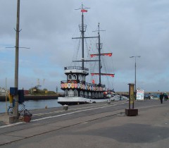Statek turystyczny PIRAT - Kołobrzeg 